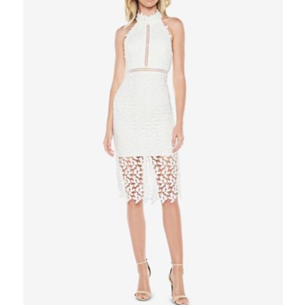 Bardot - Gemma White Lace Dress